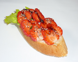 114 Erdbeerbrötchen